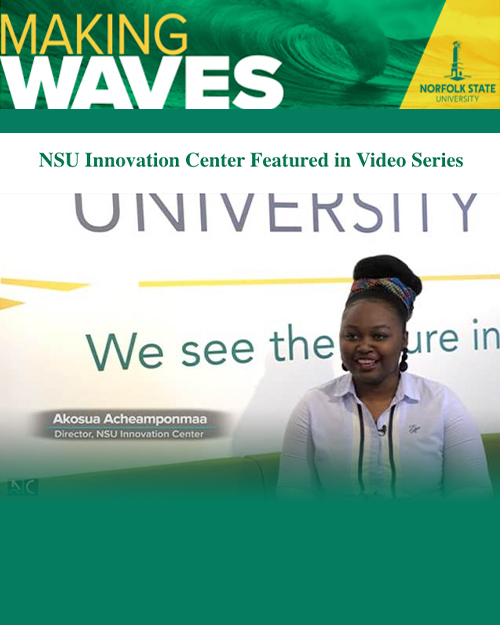 nsu inovation center featured in a video